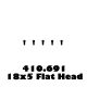 Flex 18x5 Flat Head Screw