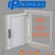 Profilex Picture Frame + Budget Lock, Lockwall Panel 550 x 550mm