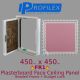 Profilex FR1 Plasterboard Faced Door, Ceiling Panel 450 x 450mm
