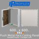 Profilex FR1 Flush Metal Face Ceiling Panel 600 x 600mm