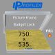 Profilex FR1 Picture Frame, Budget Lock, Loft Hatch 750 x 535mm