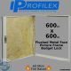 Profilex FR1 Flush Metal Face Picture Frame + Budget Lock 600 x 600mm