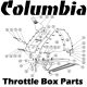 Columbia Throttle Box Spare Parts