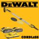 DeWalt - 18v XR Drywall Sander - 2 x 18v 6Ah Batteries (DCE800T2-GB)