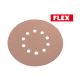 Flex (Pack 25) Sanding Paper Hook & Loop Backing Round-60 Grit