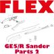 Flex GE5/R Sander Parts 2