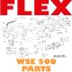 Flex WSE500 Parts