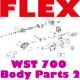 Flex WST700 Body Parts 2