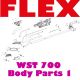 Flex WST700 Body Parts 1