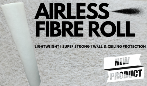 Airless Fibre Reinforcement Fleece Roll 1m Wide x 50m